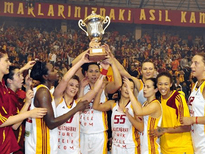 Cumhurbaşkanı Gül'den Galatasaray Bayan Basketbol Takımına Tebrik